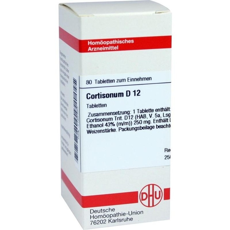 CORTISONUM D 12 Tabletten 80 St