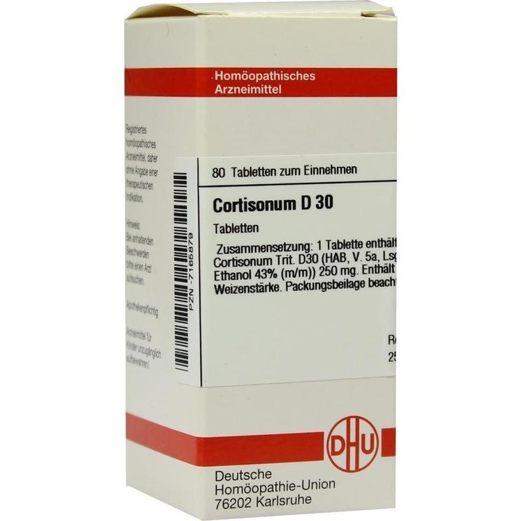 CORTISONUM D 30 Tabletten 80 St