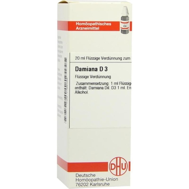 DAMIANA D 3 Dilution 20 ml