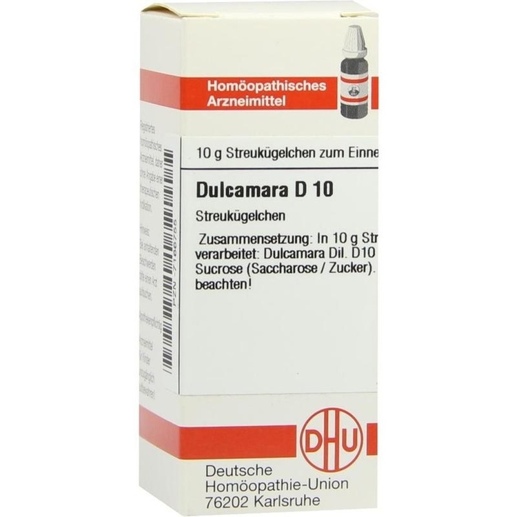 DULCAMARA D 10 Globuli 10 g