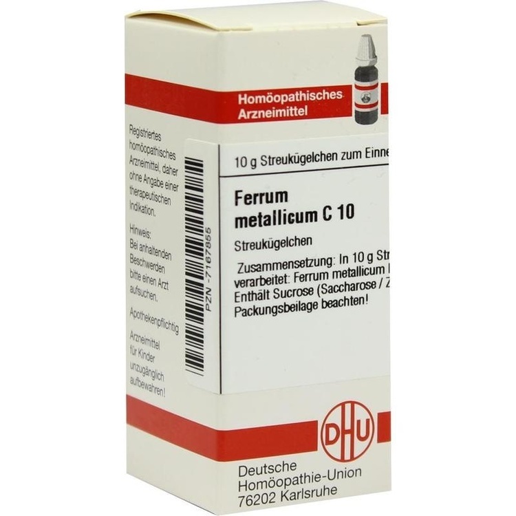 FERRUM METALLICUM C 10 Globuli 10 g