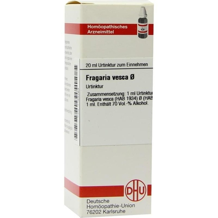 FRAGARIA VESCA Urtinktur 20 ml