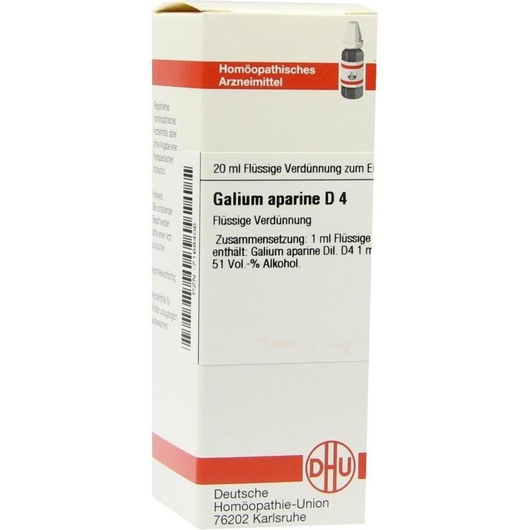 GALIUM APARINE D 4 Dilution 20 ml