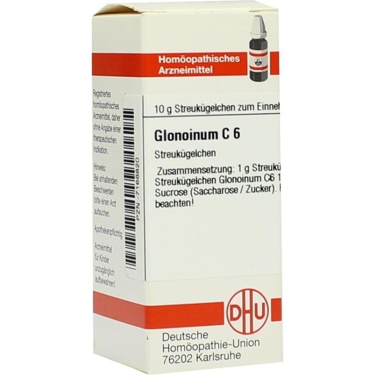 GLONOINUM C 6 Globuli 10 g