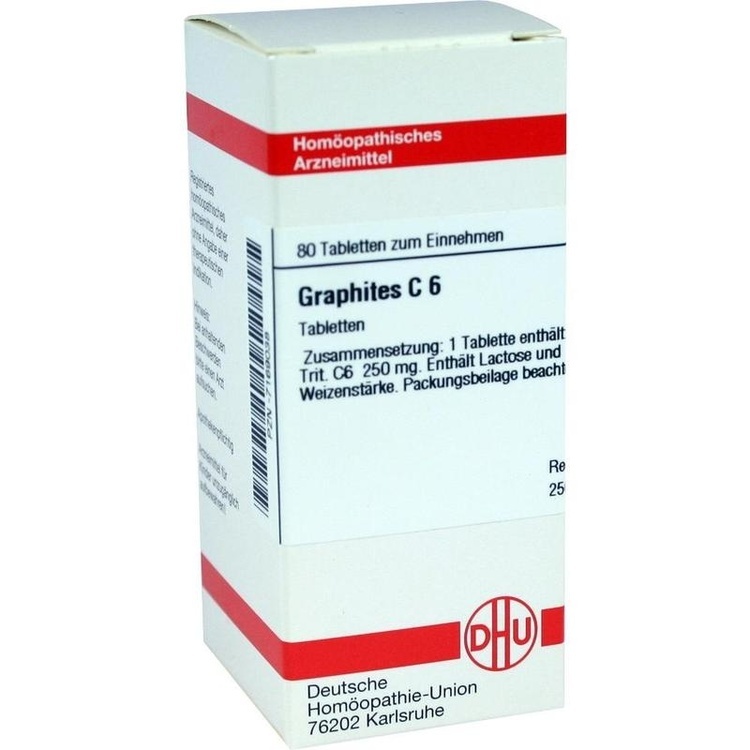 GRAPHITES C 6 Tabletten 80 St