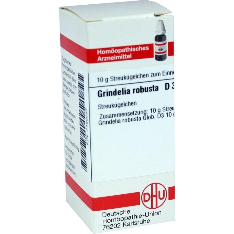 GRINDELIA ROBUSTA D 3 Globuli 10 g