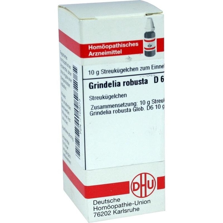 GRINDELIA ROBUSTA D 6 Globuli 10 g