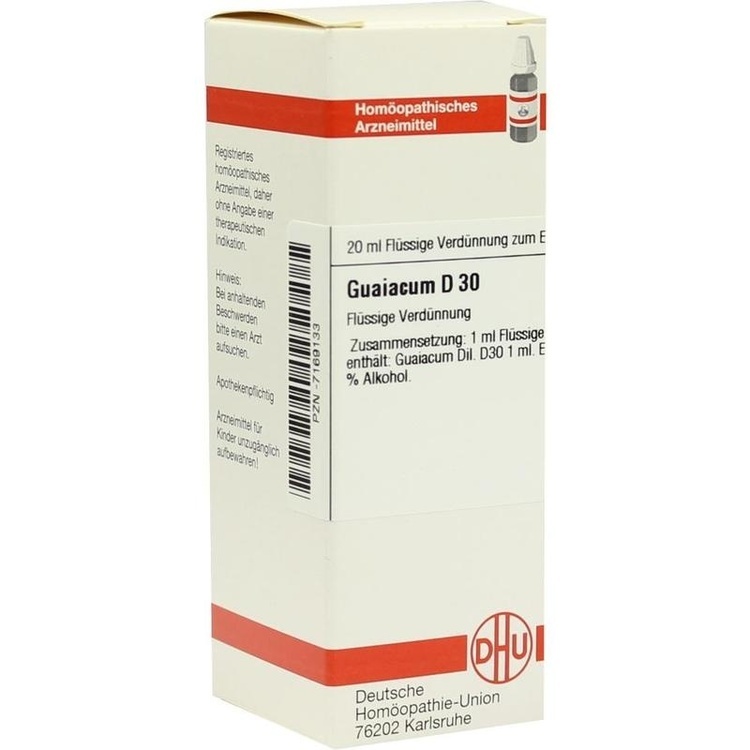 GUAIACUM D 30 Dilution 20 ml