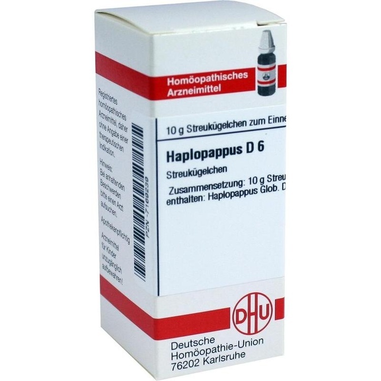 HAPLOPAPPUS D 6 Globuli 10 g