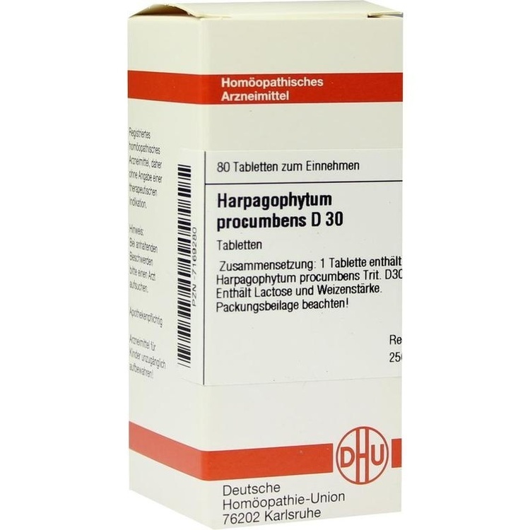 HARPAGOPHYTUM PROCUMBENS D 30 Tabletten 80 St