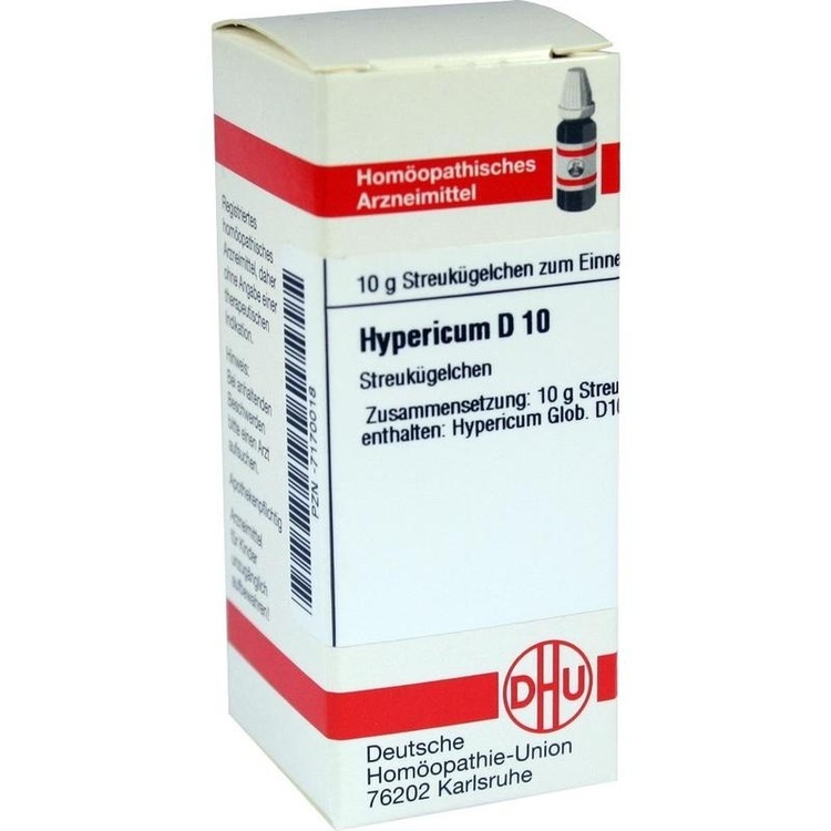 HYPERICUM D 10 Globuli 10 g