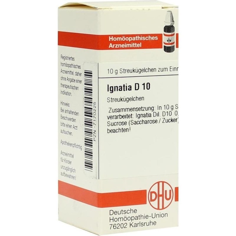 IGNATIA D 10 Globuli 10 g