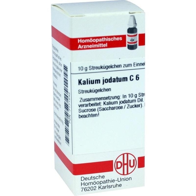 KALIUM JODATUM C 6 Globuli 10 g