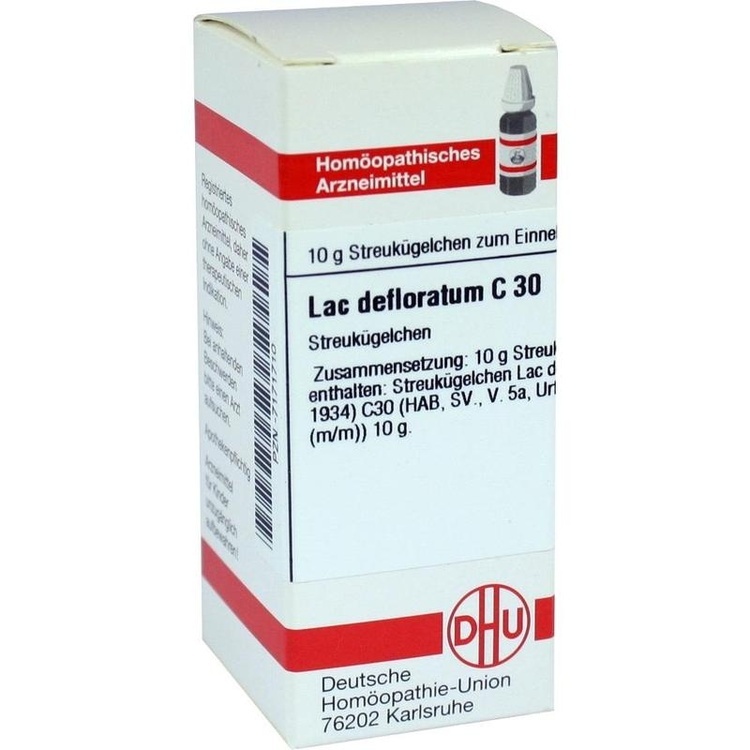 LAC DEFLORATUM C 30 Globuli 10 g