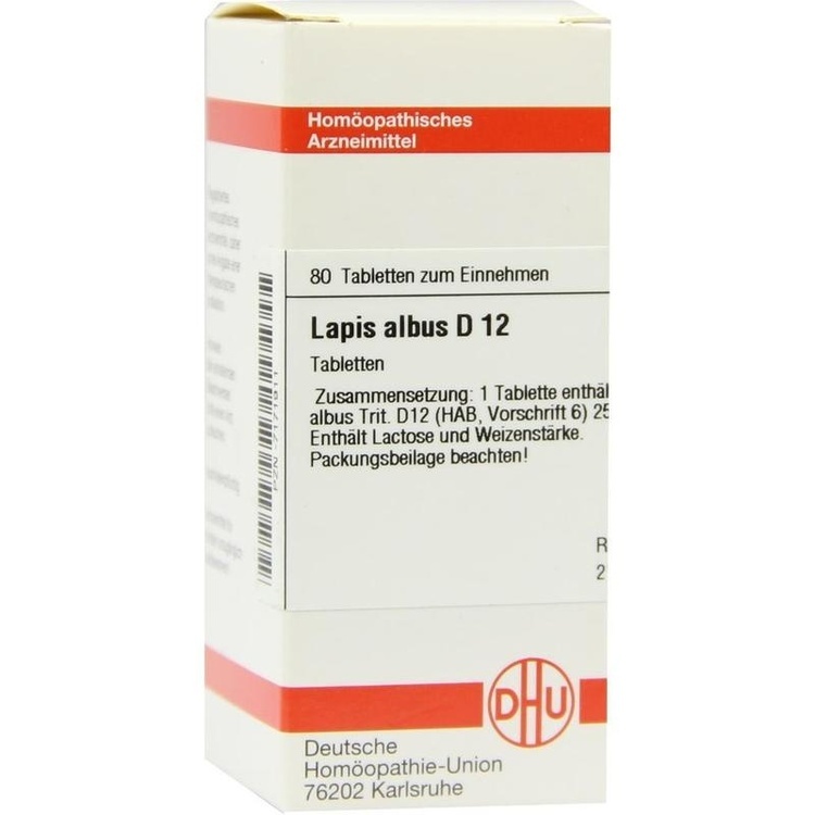 LAPIS ALBUS D 12 Tabletten 80 St