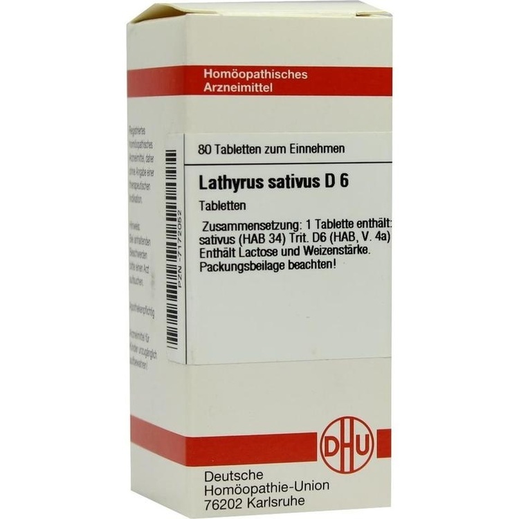 LATHYRUS SATIVUS D 6 Tabletten 80 St