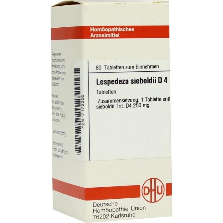 LESPEDEZA SIEBOLDII D 4 Tabletten 80 St