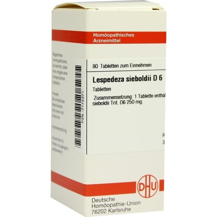 LESPEDEZA SIEBOLDII D 6 Tabletten 80 St