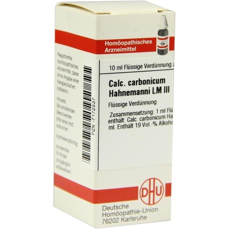 CALCIUM CARBONICUM Hahnemanni LM III Dilution 10 ml