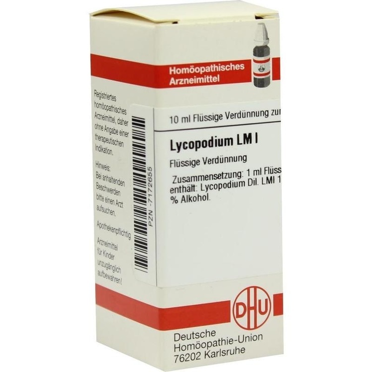 LYCOPODIUM LM I Dilution 10 ml