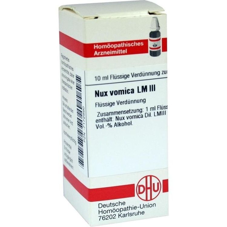 NUX VOMICA LM III Dilution 10 ml