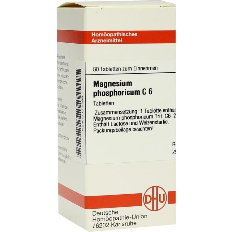 MAGNESIUM PHOSPHORICUM C 6 Tabletten 80 St