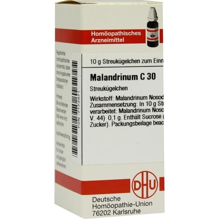 MALANDRINUM C 30 Globuli 10 g