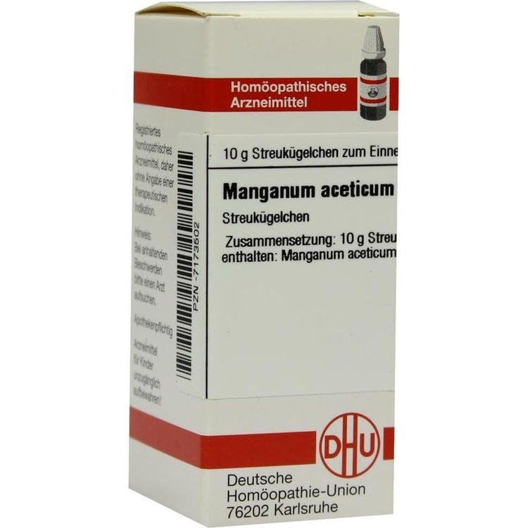 MANGANUM ACETICUM C 30 Globuli 10 g