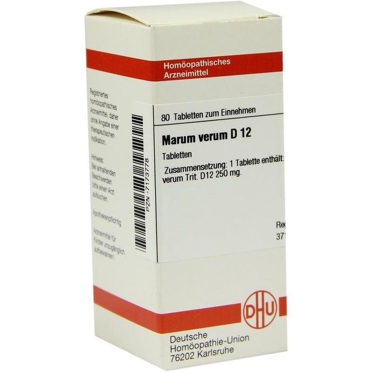 MARUM VERUM D 12 Tabletten 80 St