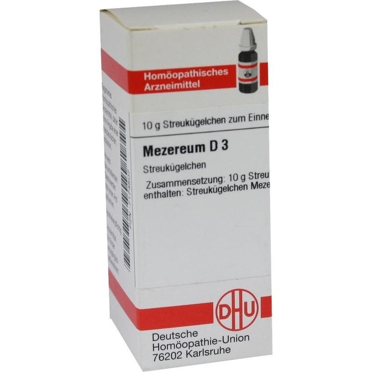 MEZEREUM D 3 Globuli 10 g