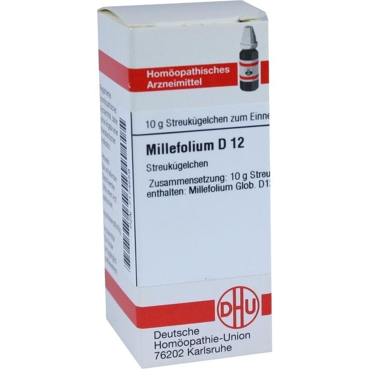 MILLEFOLIUM D 12 Globuli 10 g