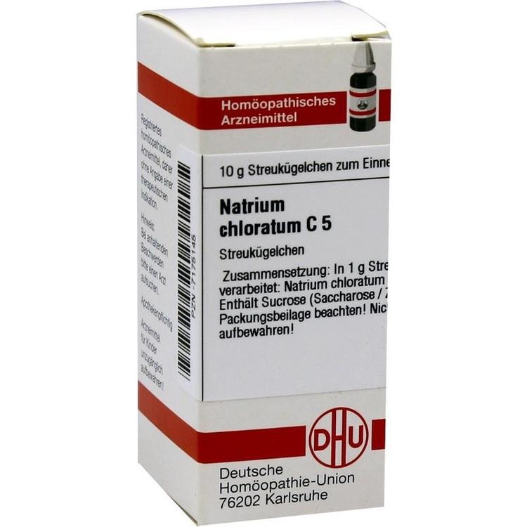 NATRIUM CHLORATUM C 5 Globuli 10 g