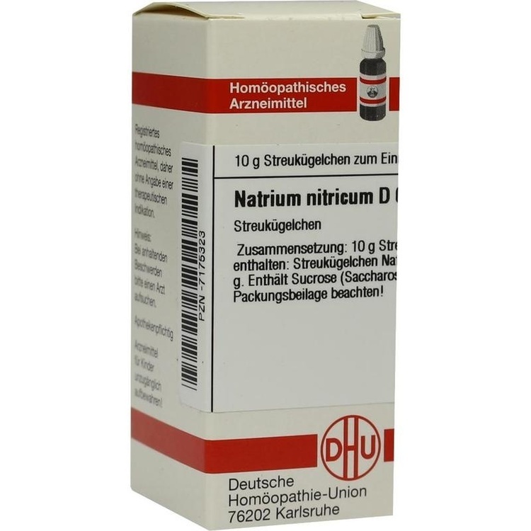 NATRIUM NITRICUM D 6 Globuli 10 g