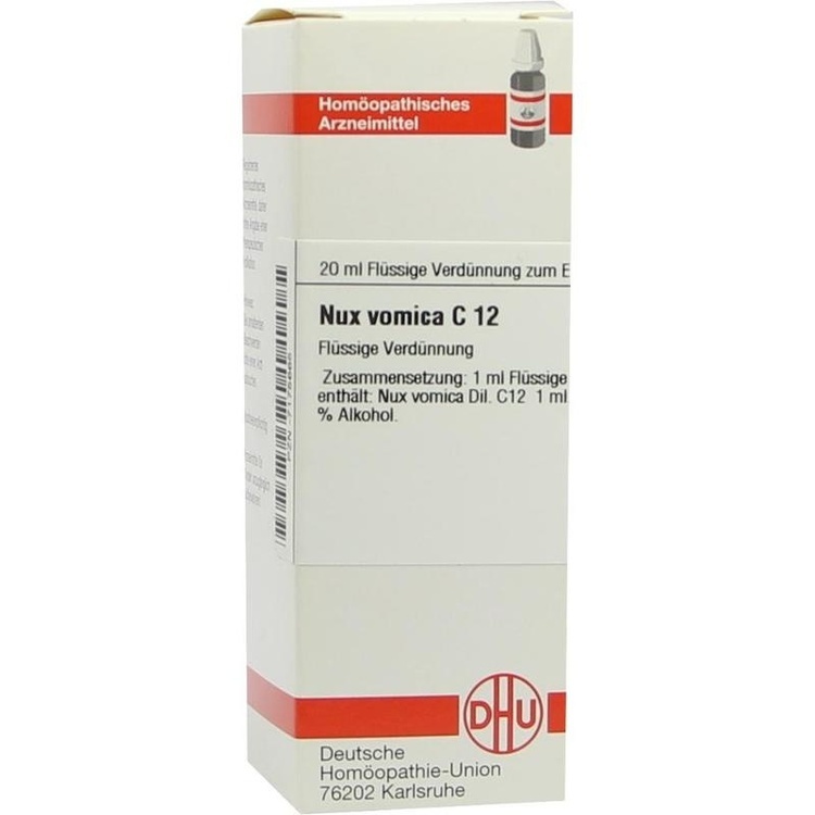 NUX VOMICA C 12 Dilution 20 ml