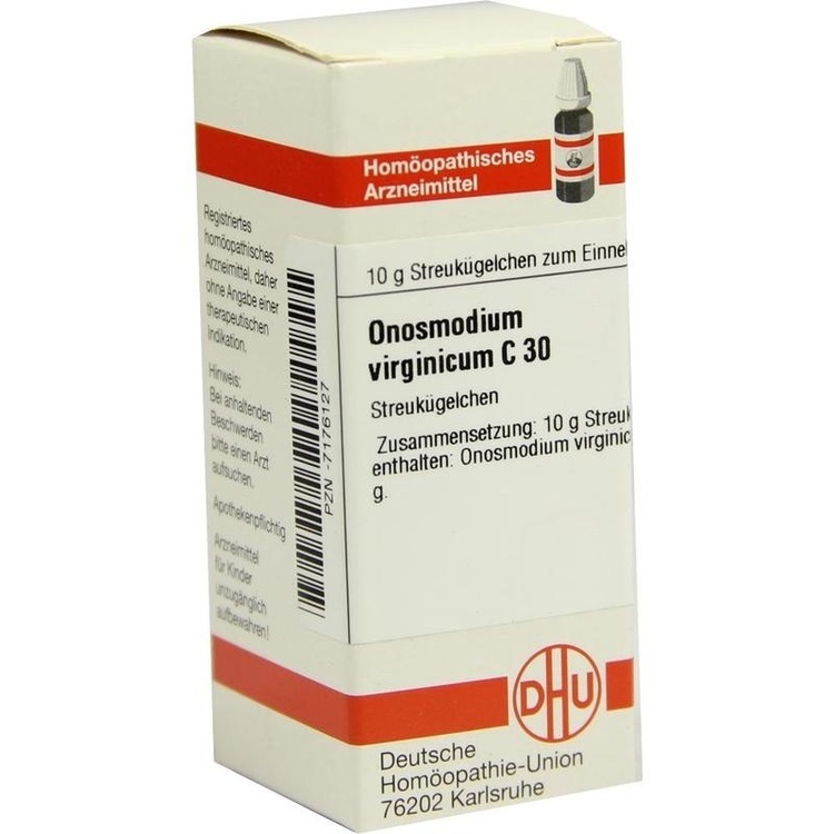 ONOSMODIUM VIRGINICUM C 30 Globuli 10 g