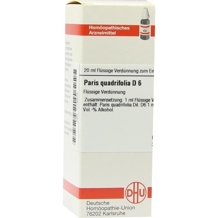 PARIS QUADRIFOLIA D 6 Dilution 20 ml