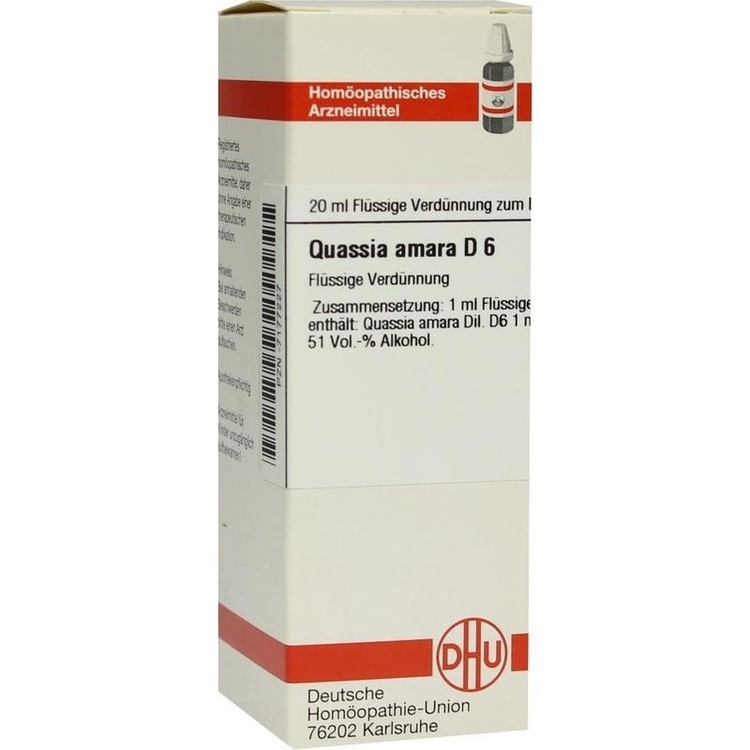 QUASSIA D 6 Dilution 20 ml