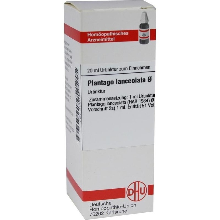 PLANTAGO LANCEOLATA Urtinktur 20 ml