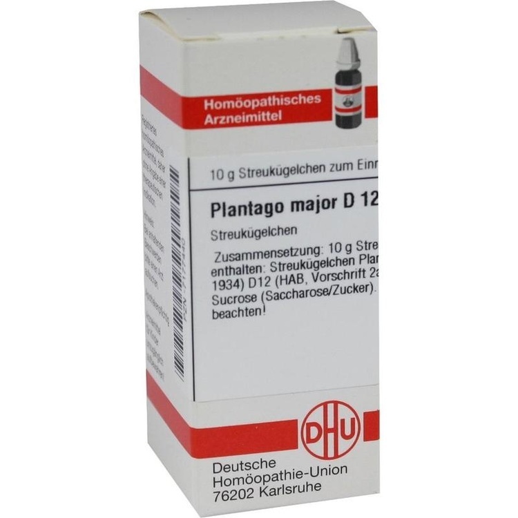 PLANTAGO MAJOR D 12 Globuli 10 g