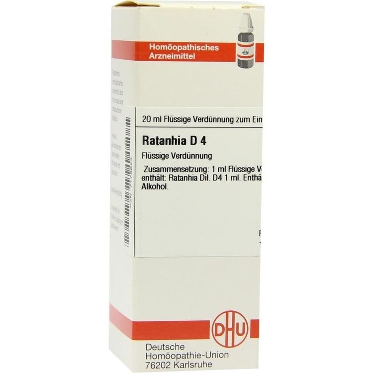 RATANHIA D 4 Dilution 20 ml