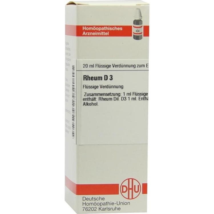 RHEUM D 3 Dilution 20 ml