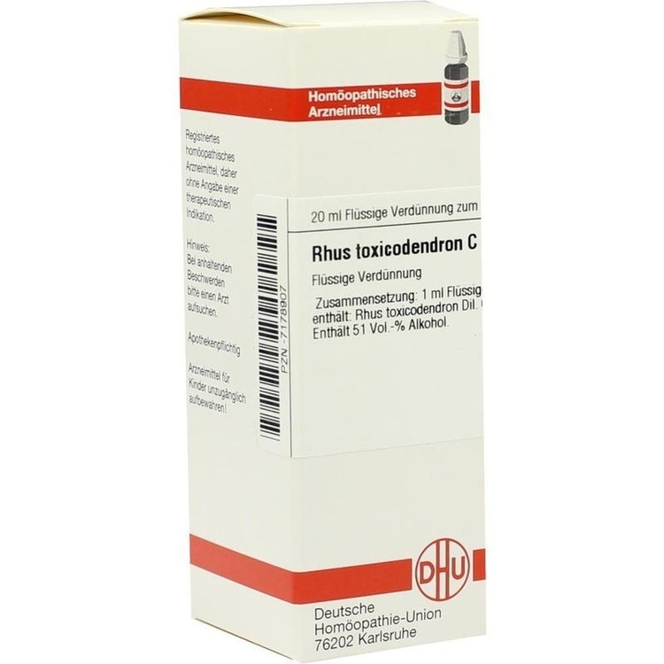 RHUS TOXICODENDRON C 200 Dilution 20 ml