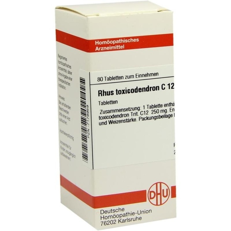 RHUS TOXICODENDRON C 12 Tabletten 80 St