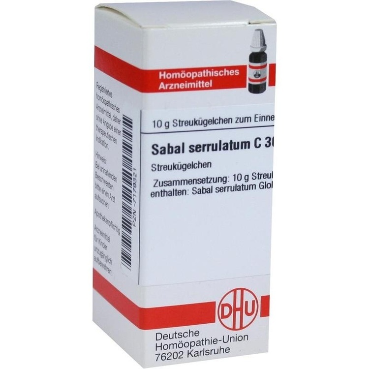 SABAL SERRULATUM C 30 Globuli 10 g