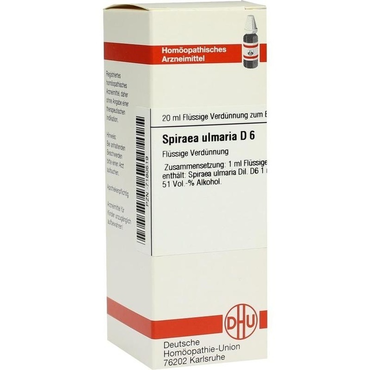 SPIRAEA ULMARIA D 6 Dilution 20 ml