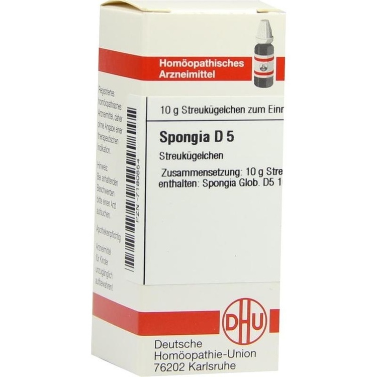 SPONGIA D 5 Globuli 10 g