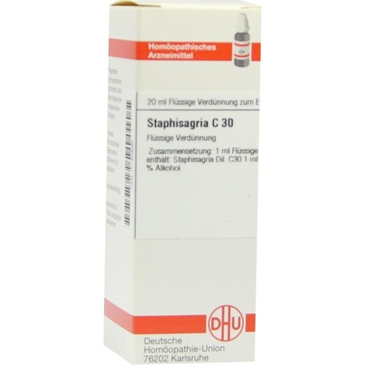 STAPHISAGRIA C 30 Dilution 20 ml