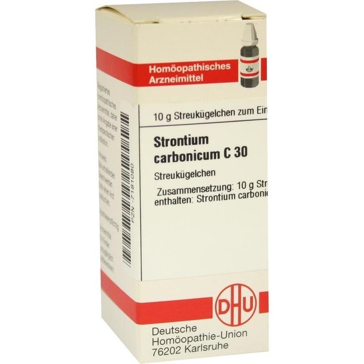 STRONTIUM CARBONICUM C 30 Globuli 10 g