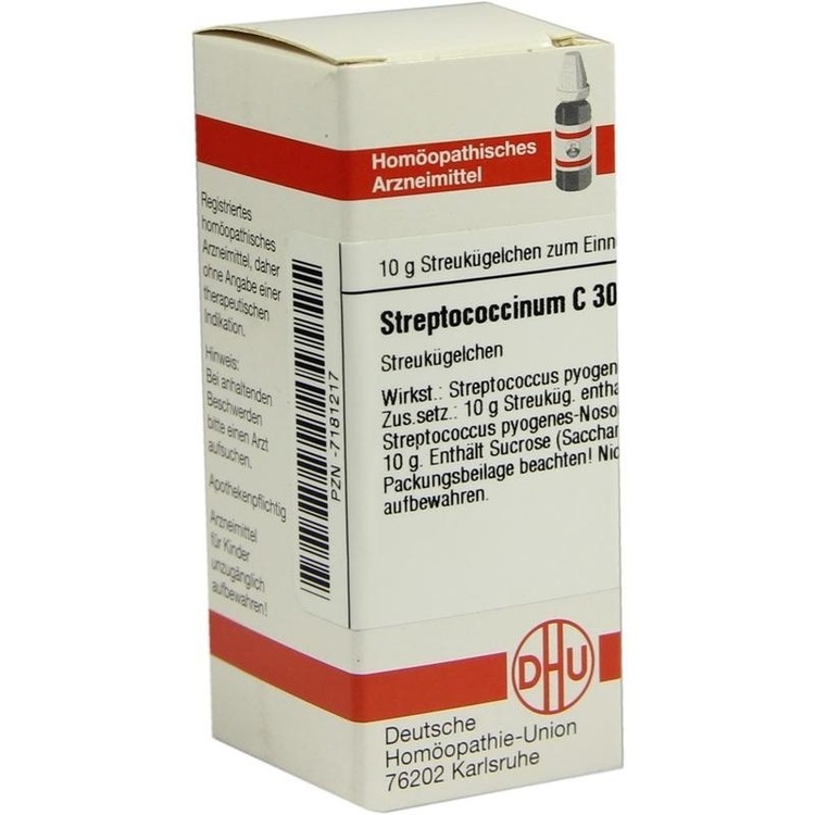 STREPTOCOCCINUM C 30 Globuli 10 g