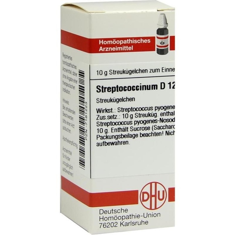 STREPTOCOCCINUM D 12 Globuli 10 g